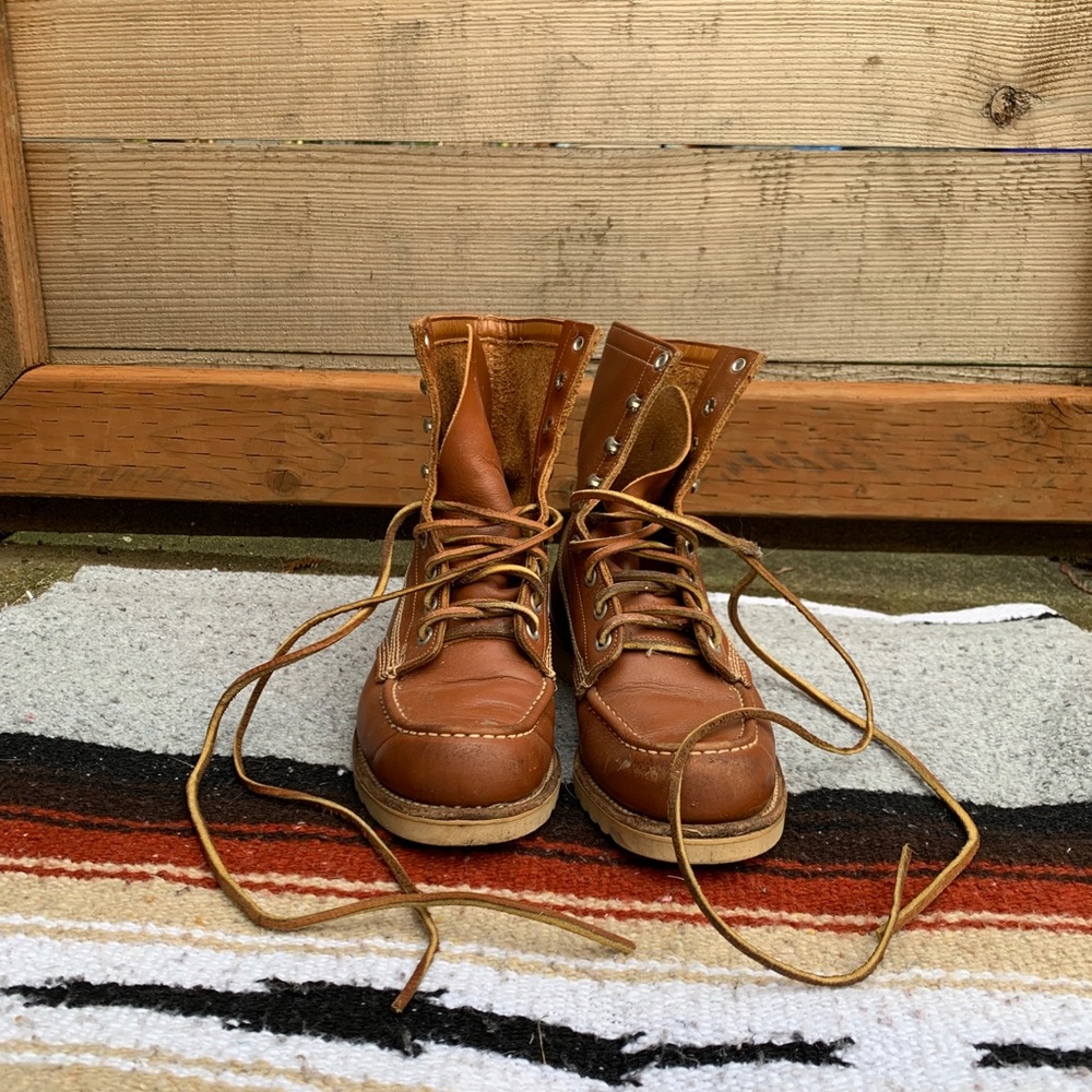 Vintage Moc Leather Boots